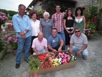Rosa MÂª Ruiz, ganadora del I Concurso de Balcones y Fachadas de Prio