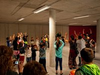 Taller infantil del CEPO en Villa Mercedes