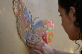 Taller de mosaicos en Pesués