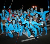 El grupo “Avatar” ganó el concurso de disfraces de Carnaval