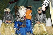 Visita de sus Majestades los Reyes Magos de Oriente
