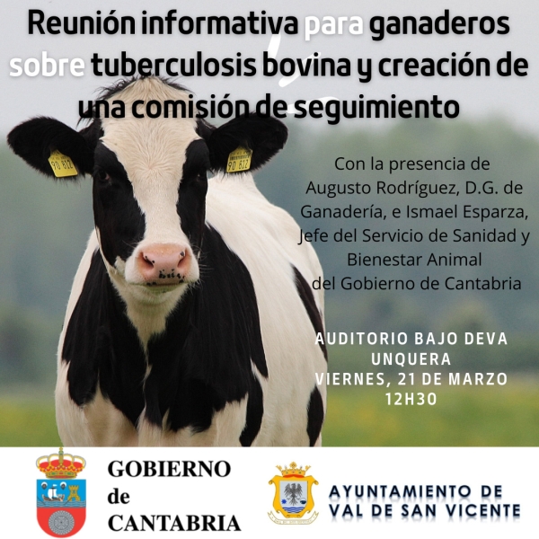 Reunión informativa sobre Tuberculosis Bovina