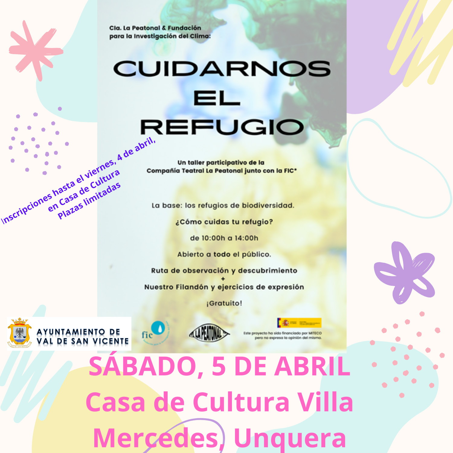 Cuidarnos El Refugio. Taller.