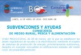Ayudas a la electrificación con energí­as renovables en edificaciones rurales aisladas.